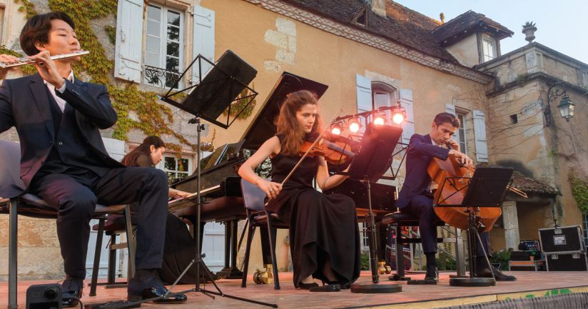 Concert “Un été en France 2024” au Domaine de Lavernelle à Saint-Félix-de-Villadeix le 17/07/2024.